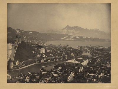 [Lucernesjön, Schweiz] av Adolphe Braun