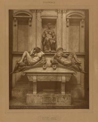 [Michelangelos Medici-grav, Florens] av Adolphe Braun