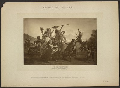 [Återkomst från Madonna dell’Arcos fest av Robert, Musée du Louvre] av Adolphe Braun