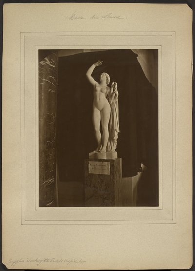 [”Sappho ber gudarna om inspiration”, av Pradier / Musée du Louvre] av Adolphe Braun