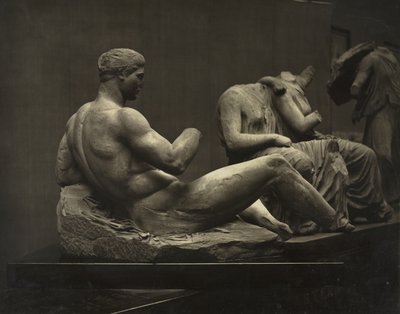 Skulpturer från Parthenon, British Museum av Adolphe Braun