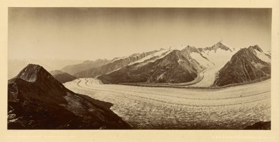 [Snöigt bergspass] av Adolphe Braun