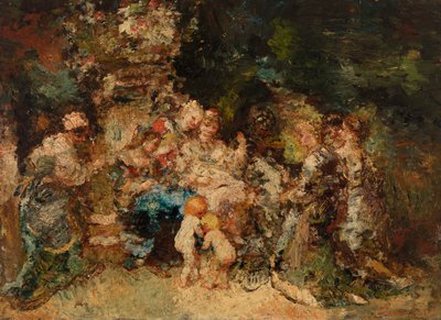 Hyllning av Adolphe Joseph Thomas Monticelli