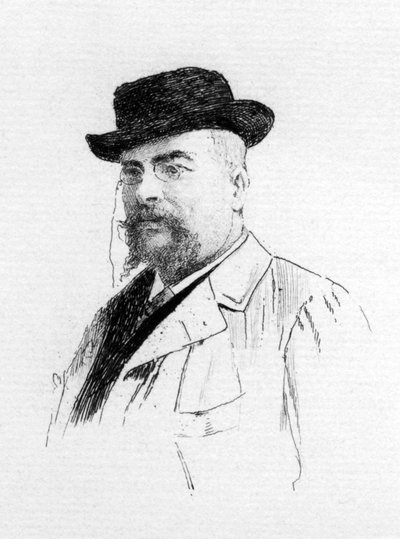 Alexandre BISSON (1848-1912) av Adolphe Lalauze
