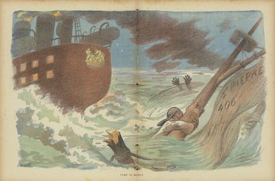 Illustration för Le Rire av Adolphe Leon Willette