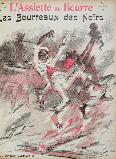 The Executioners of the Blacks, främre omslaget till 
