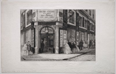 Högkvarter för Society of Aquafortists av Adolphe Théodore Jules Martial Potémont