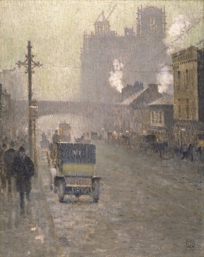 Oxford Road, Manchester av Adolphe Valette