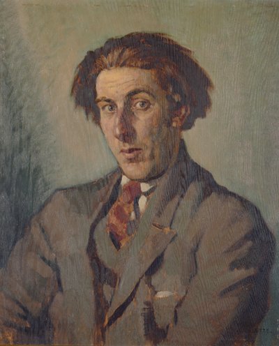 Porträtt av Rowley Smart av Adolphe Valette