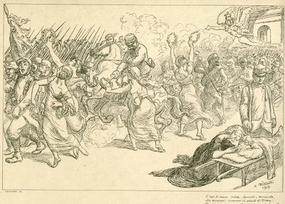 Sången om Girondius av Adolphe Willette