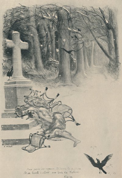 Cikadan, 1919 av Adolphe Leon Willette