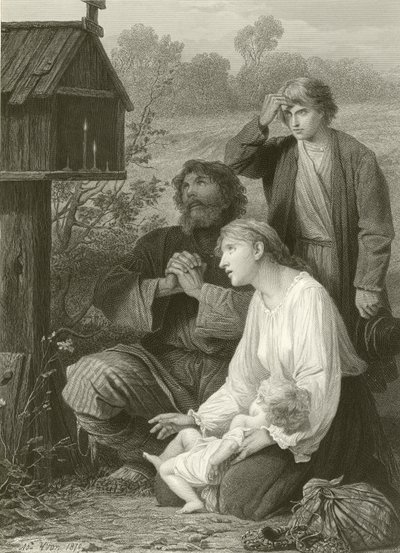 En helgedom i Ryssland av Adolphe Yvon