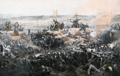 Intagande av Malakoff av den franska armén, 1855 av Adolphe Yvon
