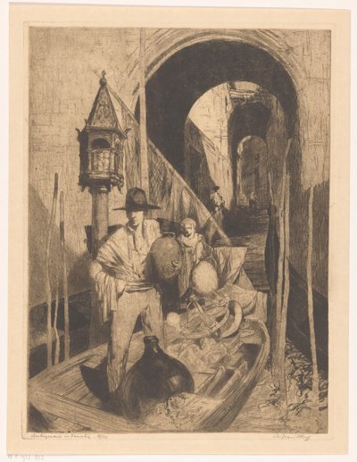 Antikhandlare i Venedig (originaltitel på föremålet) av Adriaan J. van 