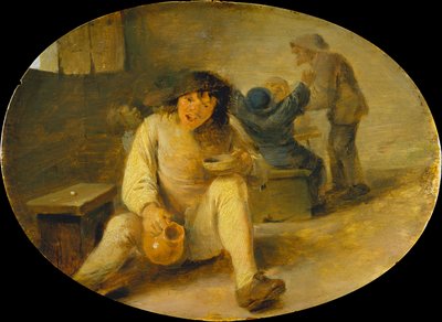 Berusad bonde av Adriaen Brouwer
