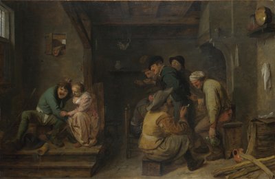 Krogscenen, ca. 1635 av Adriaen Brouwer