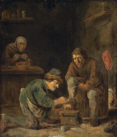 Fotdoktorn av Adriaen Brouwer