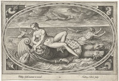 Galatea Zeegoden (serietitel) av Adriaen Collaert