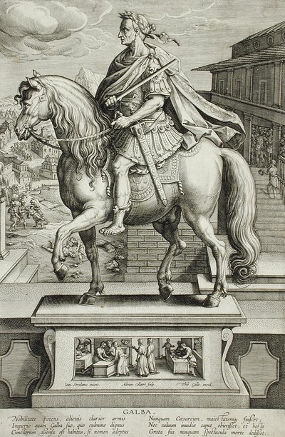 Galba av Adriaen Collaert