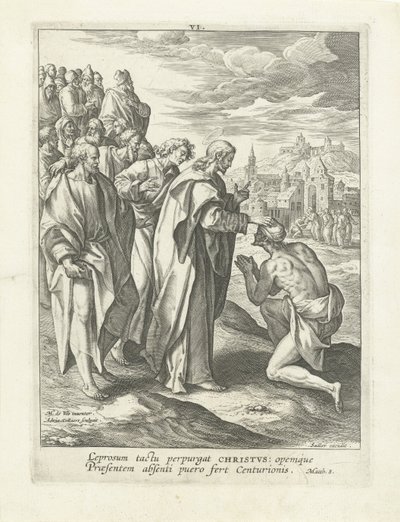 Hela en spetälsk Life of Christ (serietitel) Vita I. Christi (serietitel) av Adriaen Collaert
