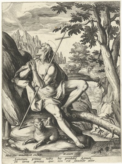 Johannes Döparen av Adriaen Collaert