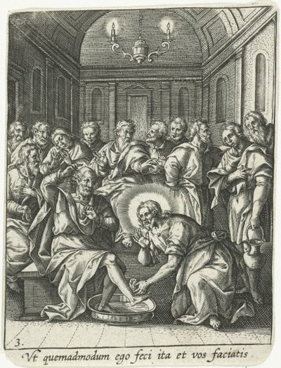 Fottvagningen av Adriaen Collaert