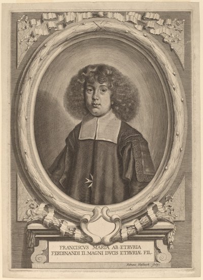 Kardinal Francesco Maria dei Medici av Adriaen Haelwegh
