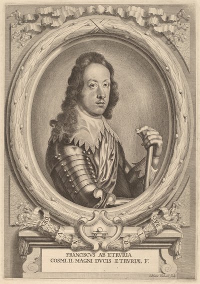 Cosimo II, storhertig av Toscana av Adriaen Haelwegh