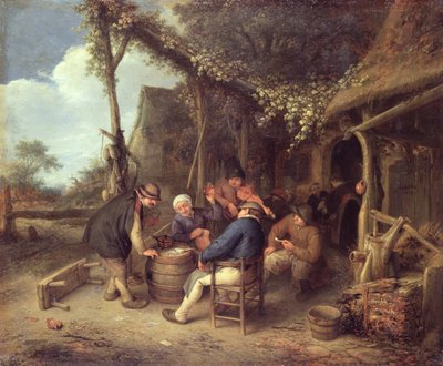 After Work in the Country, 1659  av Adriaen Jansz. van Ostade