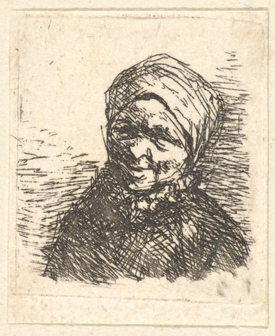 Bondekvinna, 1610-85. av Adriaen Jansz. van Ostade