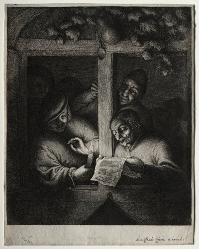 Carol Singers. av Adriaen Jansz. van Ostade