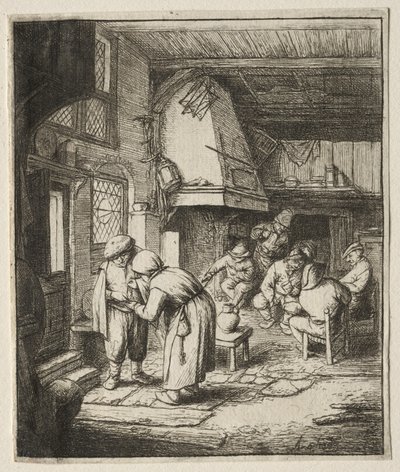 Bonden löser sin skuld. av Adriaen Jansz. van Ostade