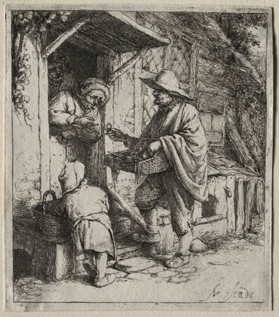 Glasögonförsäljaren. av Adriaen Jansz. van Ostade