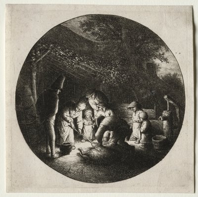 Grismördarna. av Adriaen Jansz. van Ostade