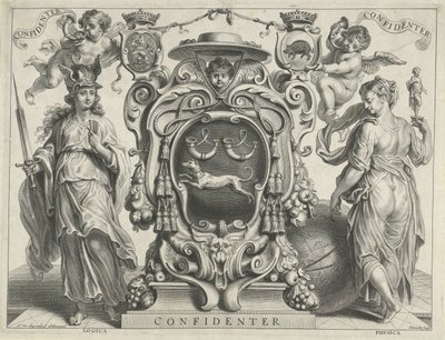 Antonius Triests vapen Säker (titel på objekt) av Adriaen Lommelin