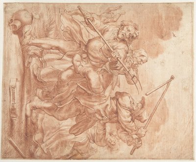 Bedrövlig! (titel på objekt) av Adriaen Pietersz van de Venne