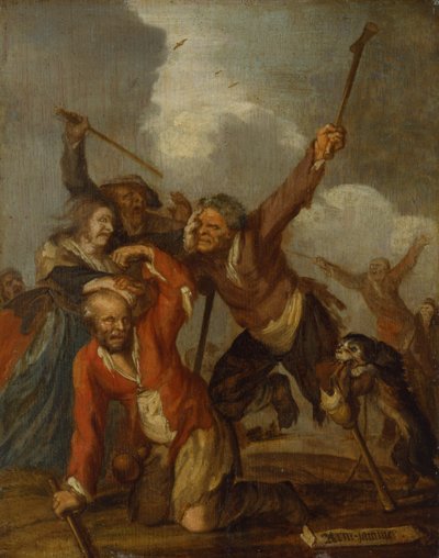 Elände av Adriaen Pietersz van de Venne