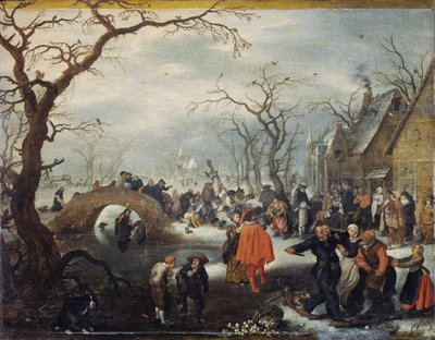 Fettisdagen på landet av Adriaen Pietersz van de Venne