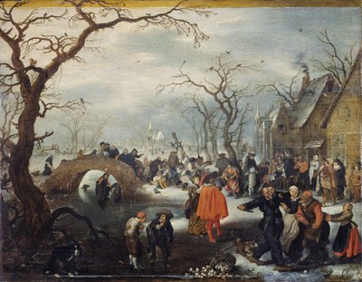 Fastlagstisdag på landet av Adriaen Pietersz. van de Venne