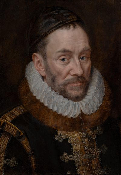 Porträtt av Vilhelm I (1533-1584), prins av Oranien av Adriaen Thomasz. Key