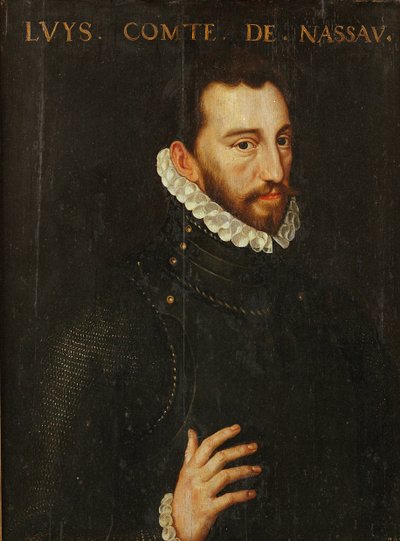 Greve Ludvig av Nassau 1538-1574, ca 1571-1572 av Adriaen Tomasz Key
