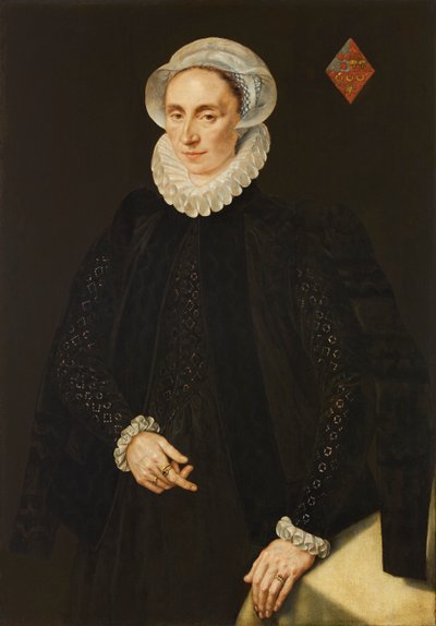 Marguerite le Prince, mellan 1570 och 1590. av Adriaen Tomasz Key