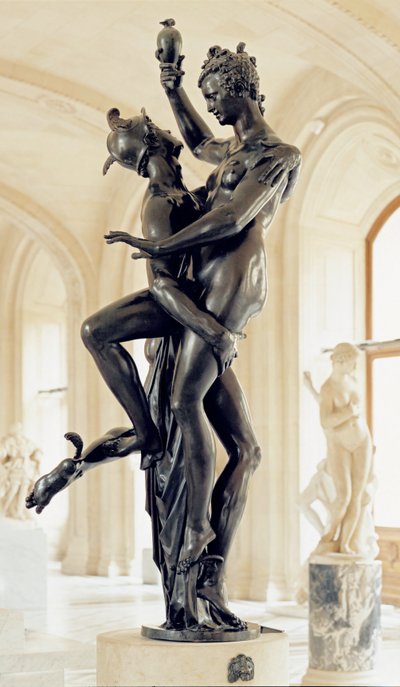 Mercure och Psyche... av Adriaen de Vries