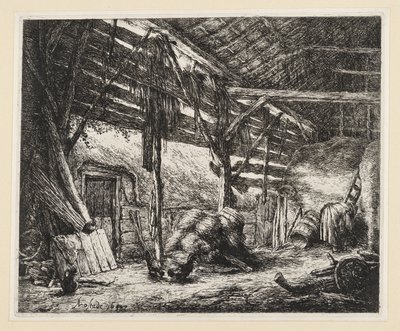 Ladan av Adriaen van Ostade