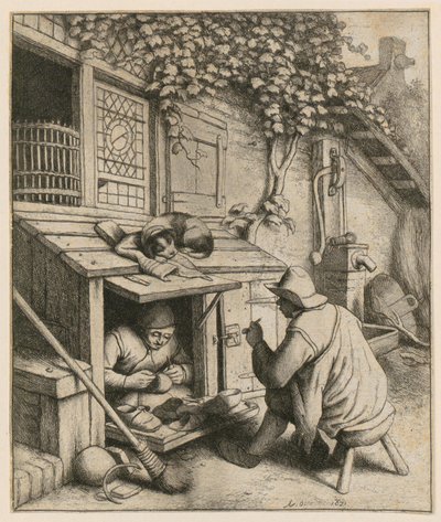 Skomakare av Adriaen van Ostade