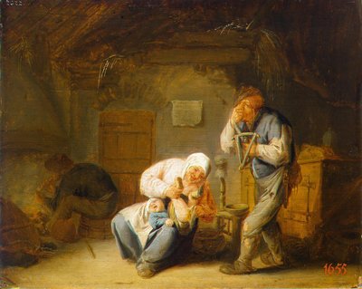 Luktsinnet av Adriaen van Ostade