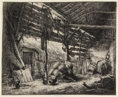 Ladan av Adriaen van Ostade