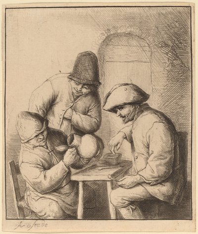 Den tomma kannan av Adriaen van Ostade