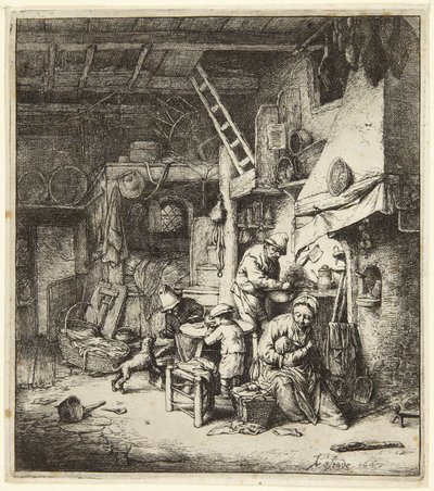 Familjen av Adriaen van Ostade
