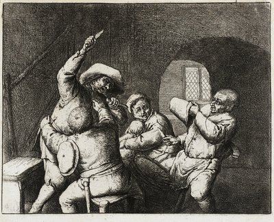 Böndernas gräl av Adriaen van Ostade